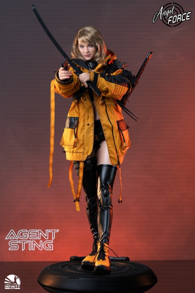 Angel Force - Silikon Actionfigur Agent Sting 1/3 Scale Figur – Bild 12
