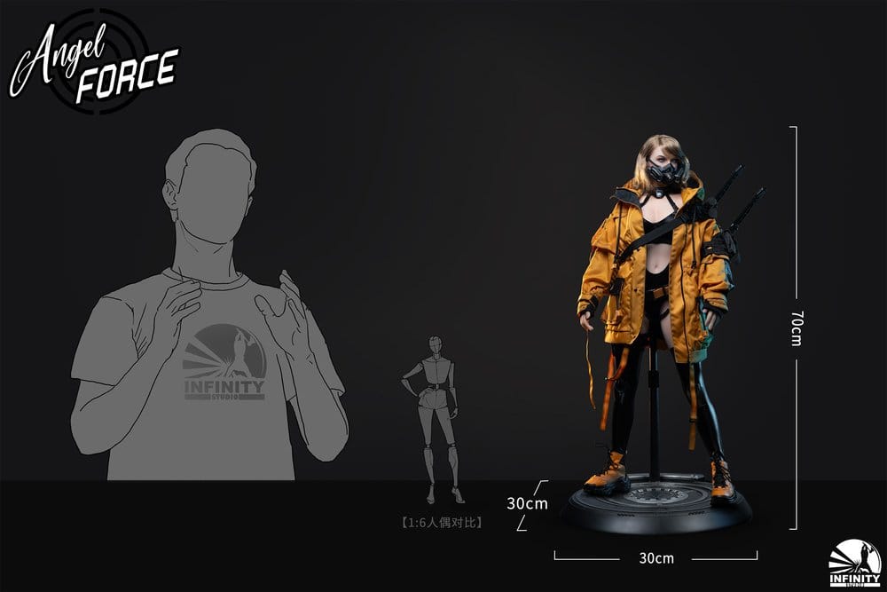 Angel Force - Silikon Actionfigur Agent Sting 1/3 Scale Figur – Bild 19