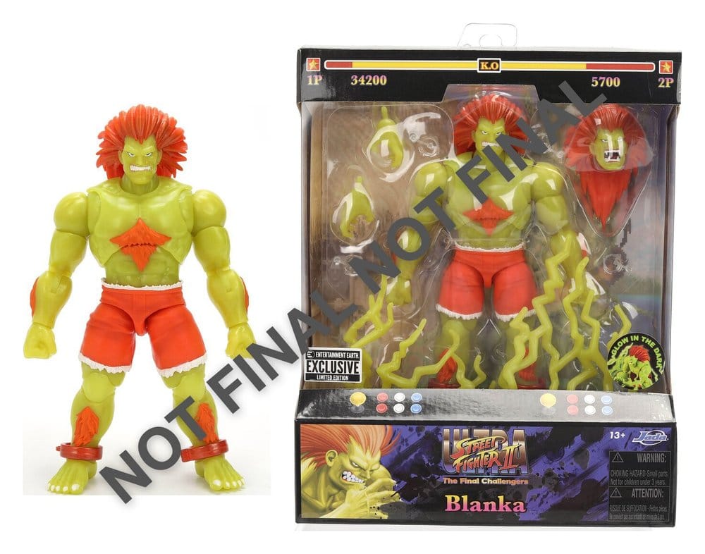 Street Fighter - Actionfigur II Blanka GID Figur – Bild 1
