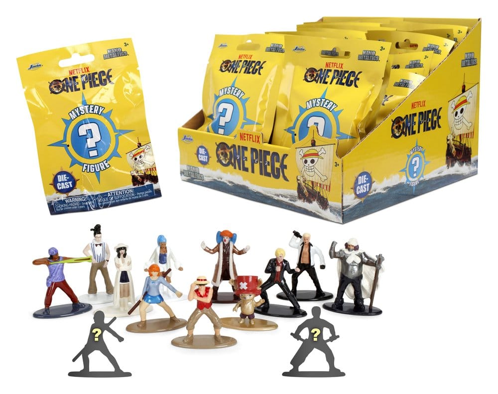 One Piece - Nano Metalfigs Minifiguren Blind Pack 5 cm Display (24) Figur – Bild 1
