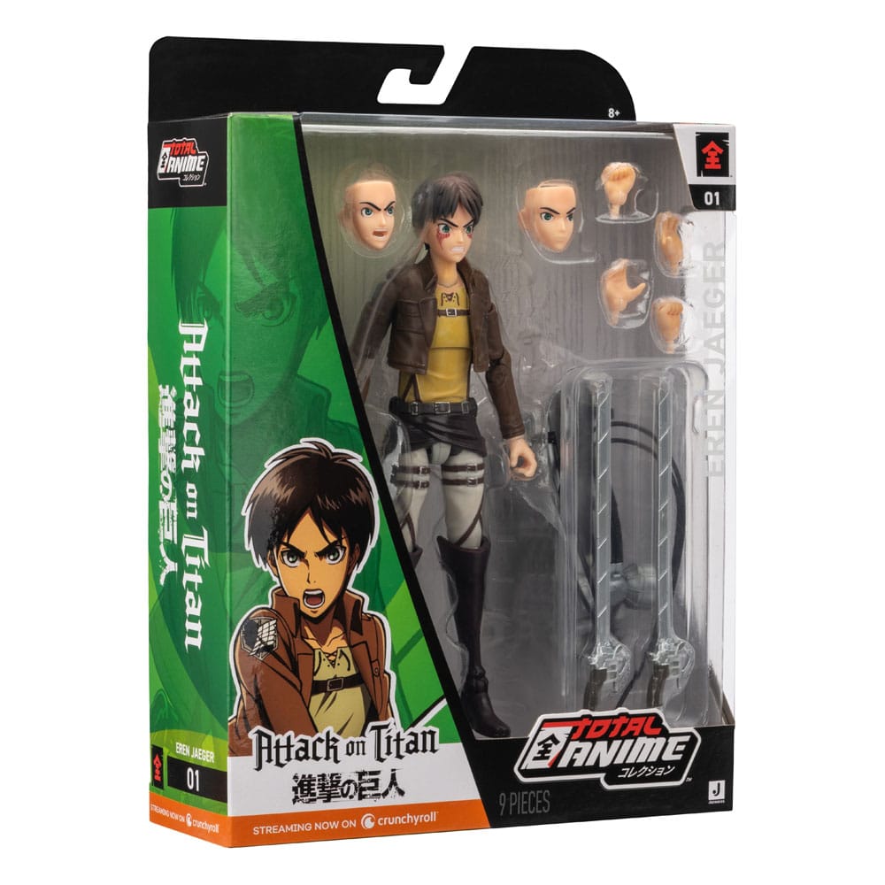 Attack on Titan - Total Anime Actionfigur Eren Jaeger Figur – Bild 2