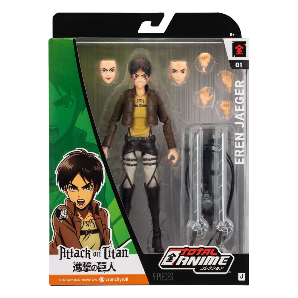 Attack on Titan - Total Anime Actionfigur Eren Jaeger Figur – Bild 4