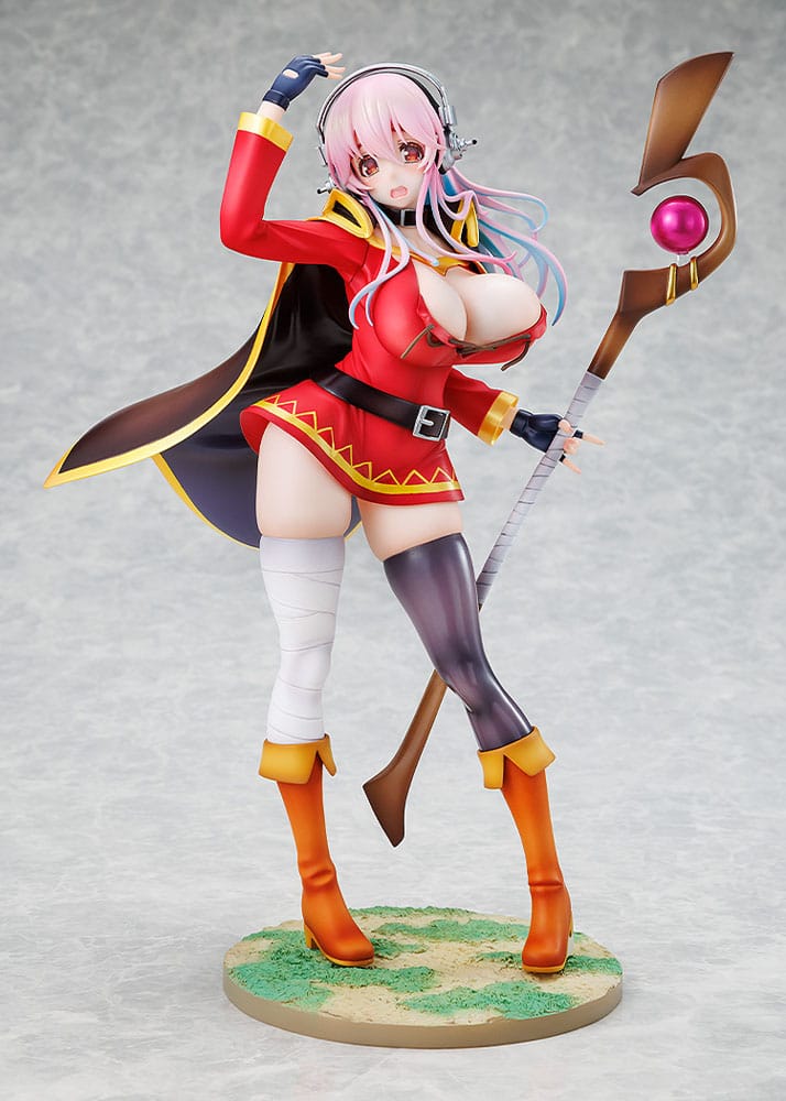 KonoSuba - Super Sonico x Konosuba PVC Statue 1/7 Super Sonico Megumin collaboration Ver. – Bild 10