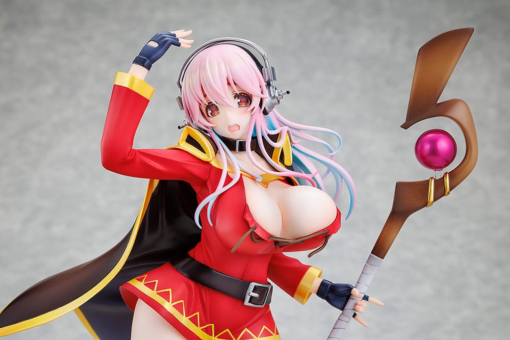 KonoSuba - Super Sonico x Konosuba PVC Statue 1/7 Super Sonico Megumin collaboration Ver. – Bild 12