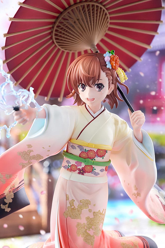 A Certain Scientific - Mikoto Misaka Furisode Kimono Ver. 1/7 Scale - Railgun T – Bild 3