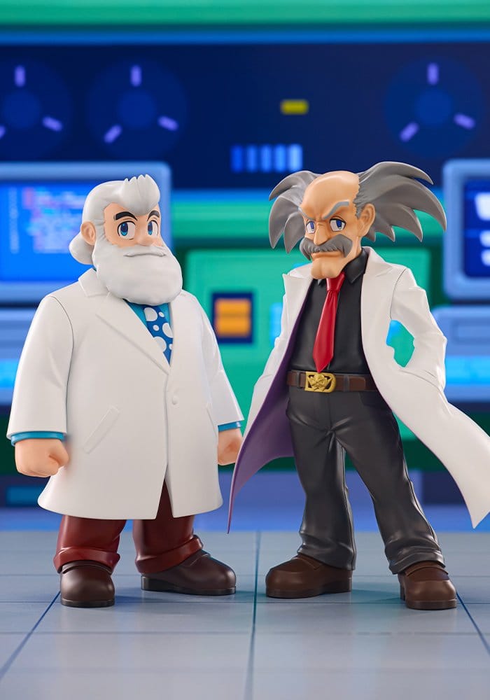 Mega Man - Oshi Works PVC Figuren 2er-Pack Dr. Wily &amp; Dr. Light Figur – Bild 1