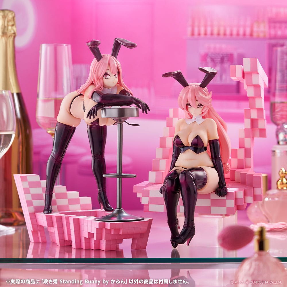 Original Character Trick Bunnies PVC Statue 1/7 Standing Bunny Illustration by Kafun 24 cm       – Bild 8