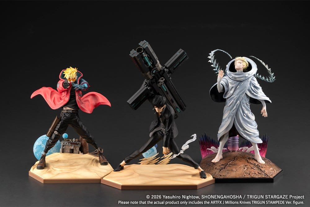 Trigun - Millions Knives Trigun Stampede Ver. 1/8 Scale - Stargaze ARTFXJ – Bild 19