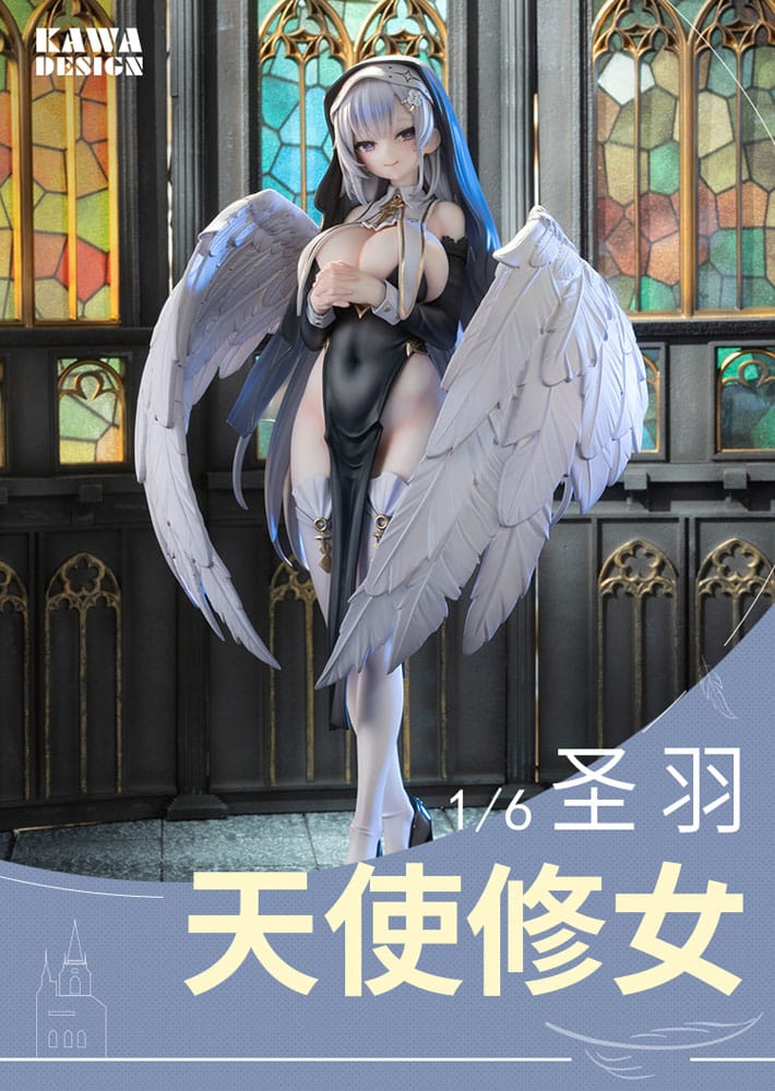 Original Character - Angel Sister Holy Wing Normal Edition 1/6 Scale Statue – Bild 4