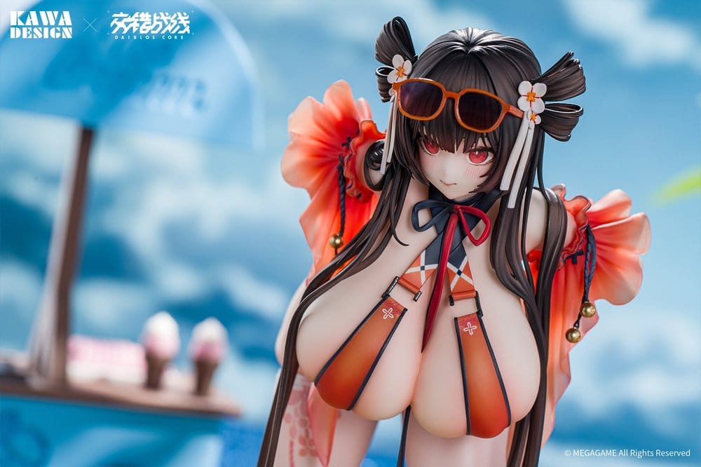 Daiblos Core - Maree Rouge Rakubai no Utage 1/6 Scale Figur – Bild 4