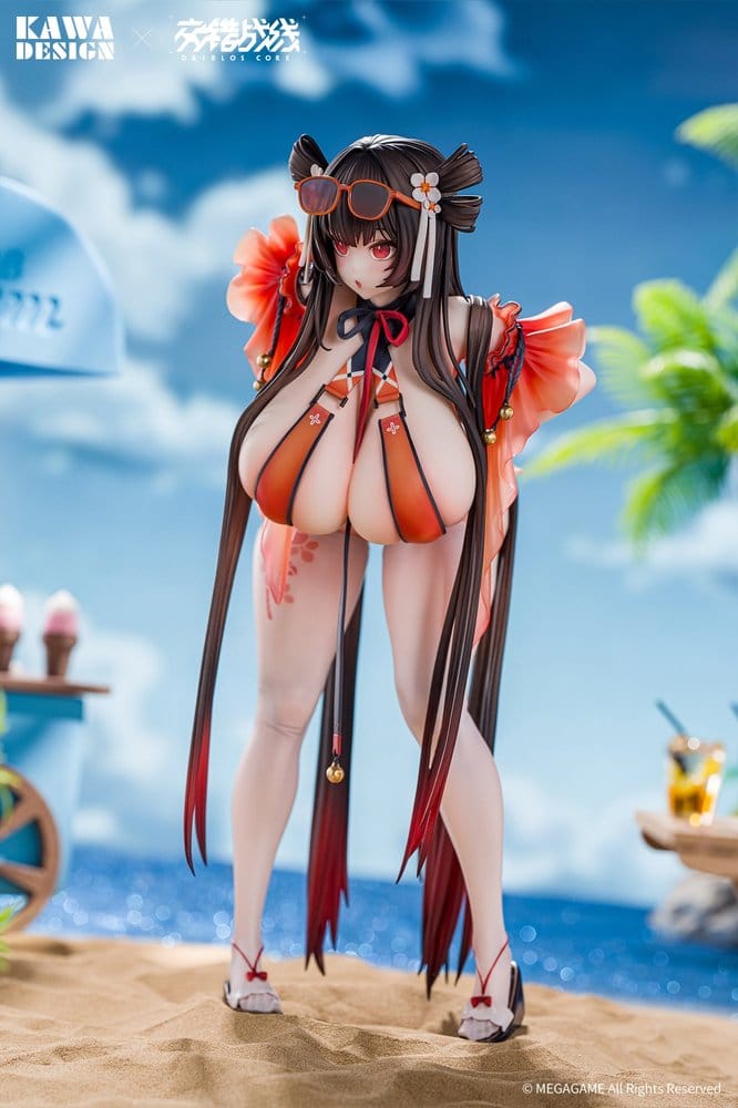 Daiblos Core - Maree Rouge Rakubai no Utage 1/6 Scale Figur – Bild 8