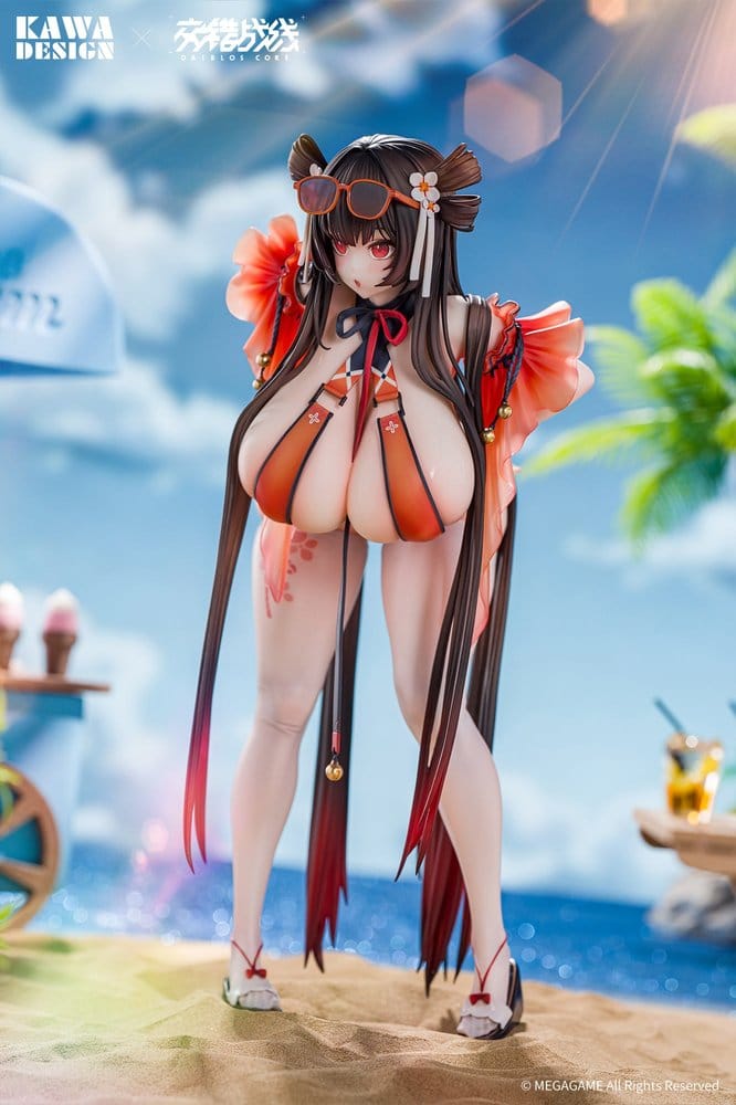 Daiblos Core - Maree Rouge Rakubai no Utage Wet Ver. 1/6 Scale Figur – Bild 14