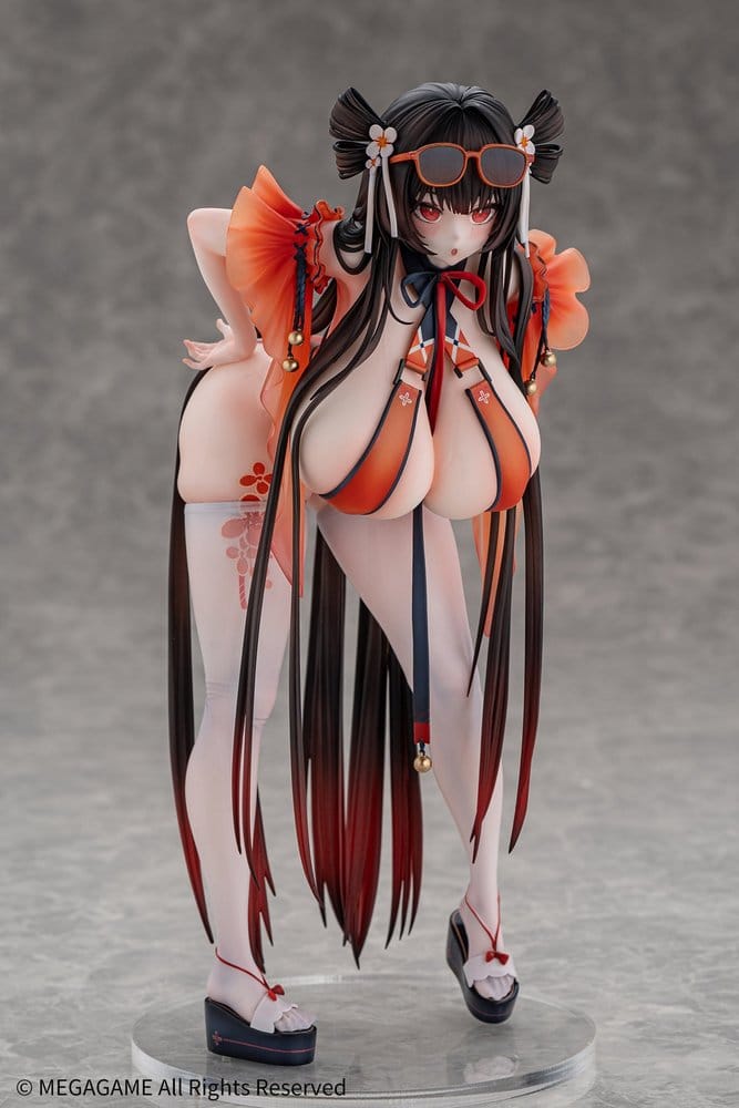 Daiblos Core - Maree Rouge Rakubai no Utage Wet Ver. 1/6 Scale Figur – Bild 2