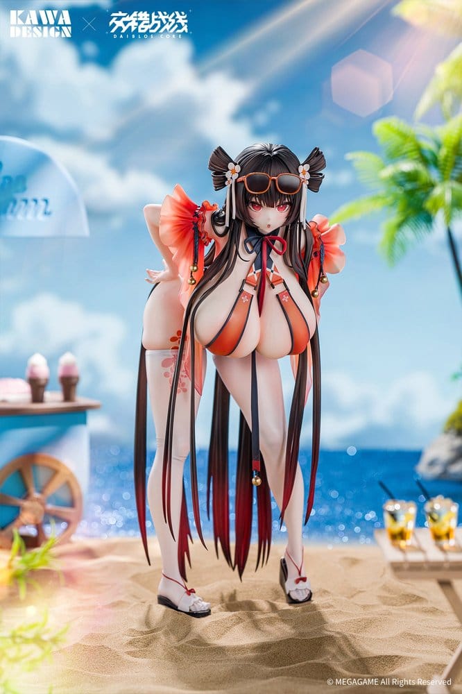Daiblos Core - Maree Rouge Rakubai no Utage Wet Ver. 1/6 Scale Figur – Bild 21