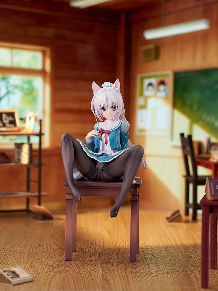 Senren Banka - Senren*Banka PVC Figur 1/7 Yoshino Tomotake Animal Ears School Uniform Ver. – Bild 2