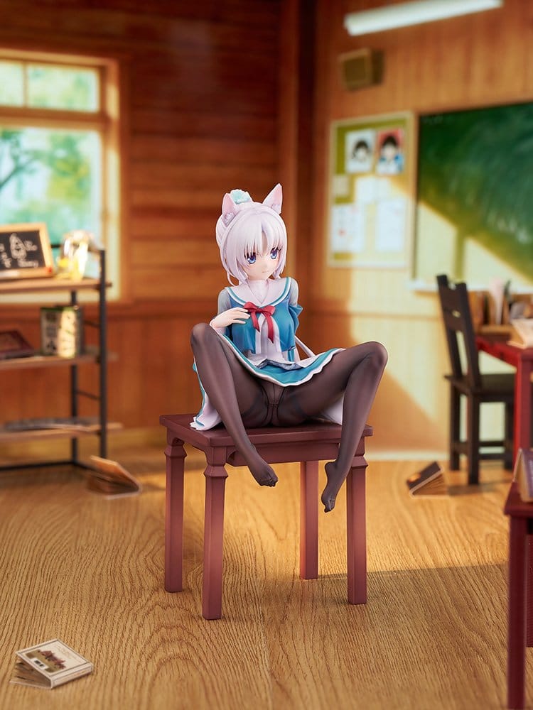 Senren Banka - Senren*Banka PVC Figur 1/7 Yoshino Tomotake Animal Ears School Uniform Ver. – Bild 4
