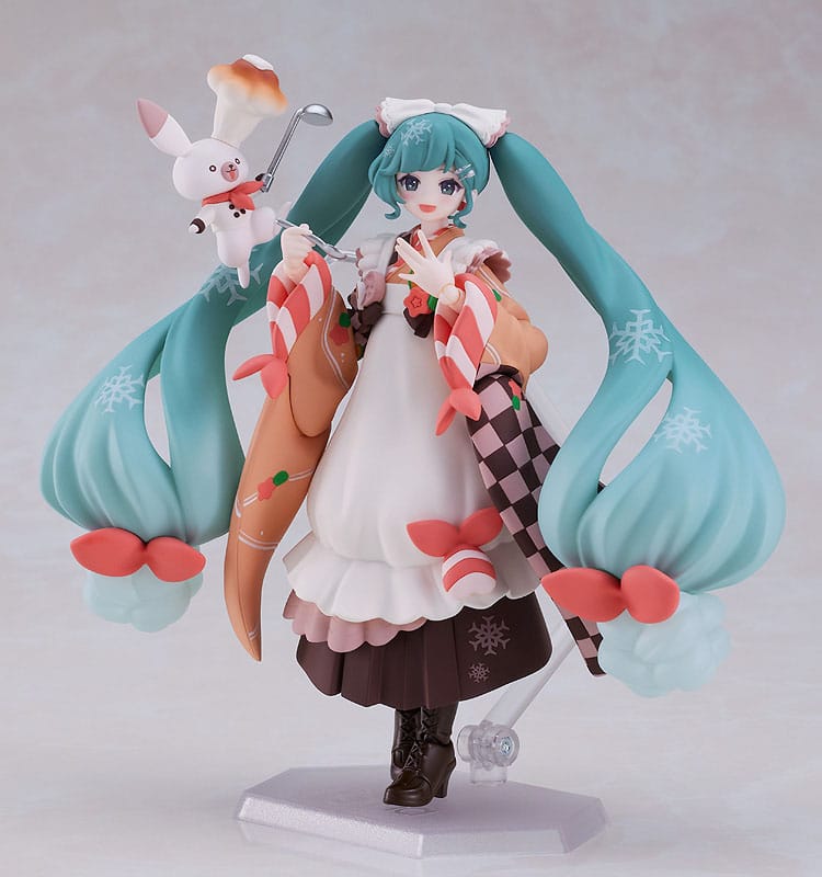 Character Vocal Series - 01: Hatsune Miku Figma Actionfigur Snow Miku: - Winter Delicacy Ver. – Bild 2