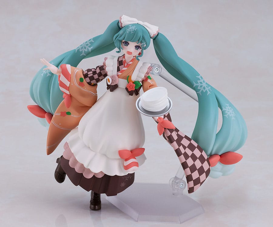 Character Vocal Series - 01: Hatsune Miku Figma Actionfigur Snow Miku: - Winter Delicacy Ver. – Bild 4