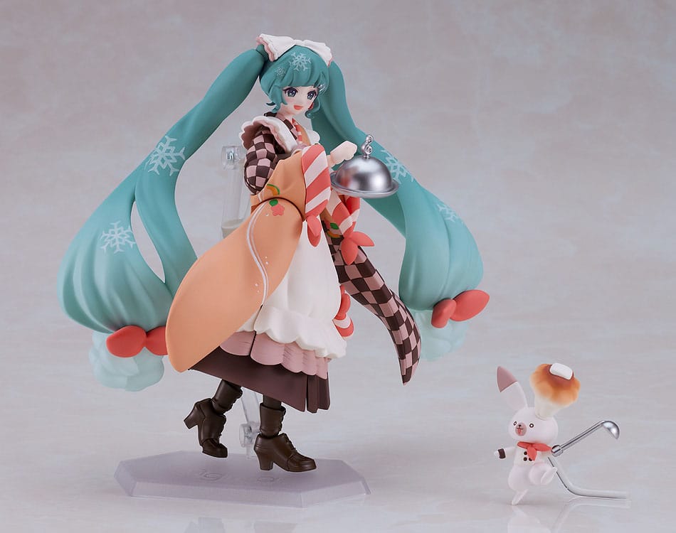 Character Vocal Series - 01: Hatsune Miku Figma Actionfigur Snow Miku: - Winter Delicacy Ver. – Bild 5
