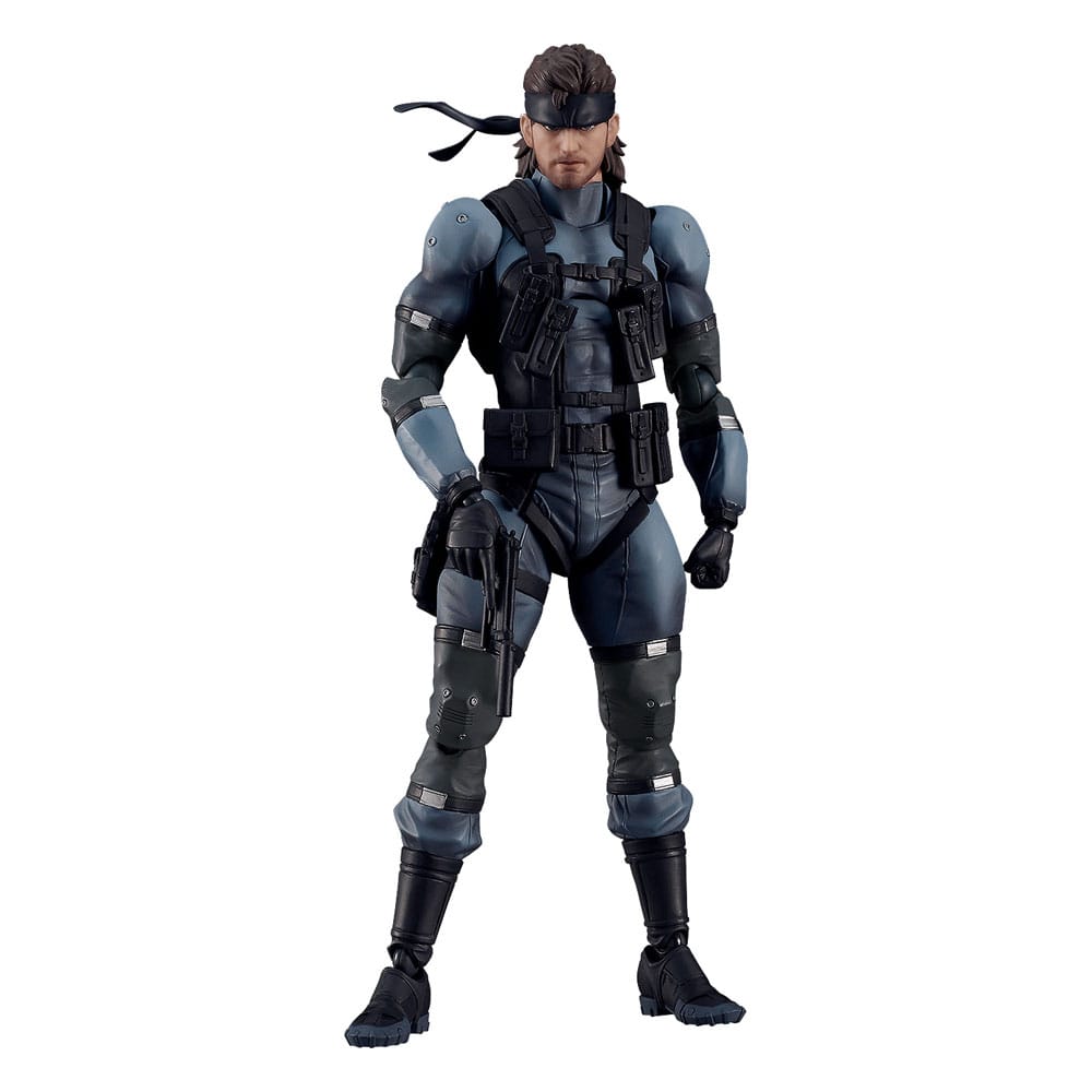 Metal Gear Solid - 2: Sons of Liberty Figma Actionfigur Solid Snake MGS2 Ver. Updated Edition Figur – Bild 1