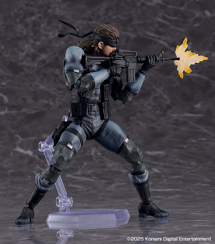Metal Gear Solid - 2: Sons of Liberty Figma Actionfigur Solid Snake MGS2 Ver. Updated Edition Figur – Bild 10