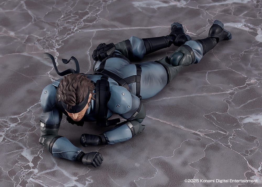 Metal Gear Solid - 2: Sons of Liberty Figma Actionfigur Solid Snake MGS2 Ver. Updated Edition Figur – Bild 13