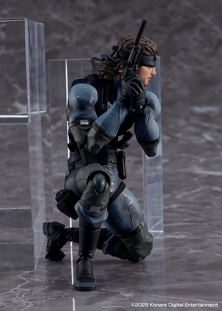 Metal Gear Solid - 2: Sons of Liberty Figma Actionfigur Solid Snake MGS2 Ver. Updated Edition Figur – Bild 16