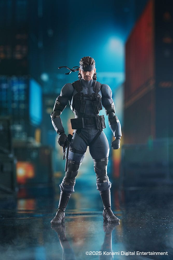 Metal Gear Solid - 2: Sons of Liberty Figma Actionfigur Solid Snake MGS2 Ver. Updated Edition Figur – Bild 2