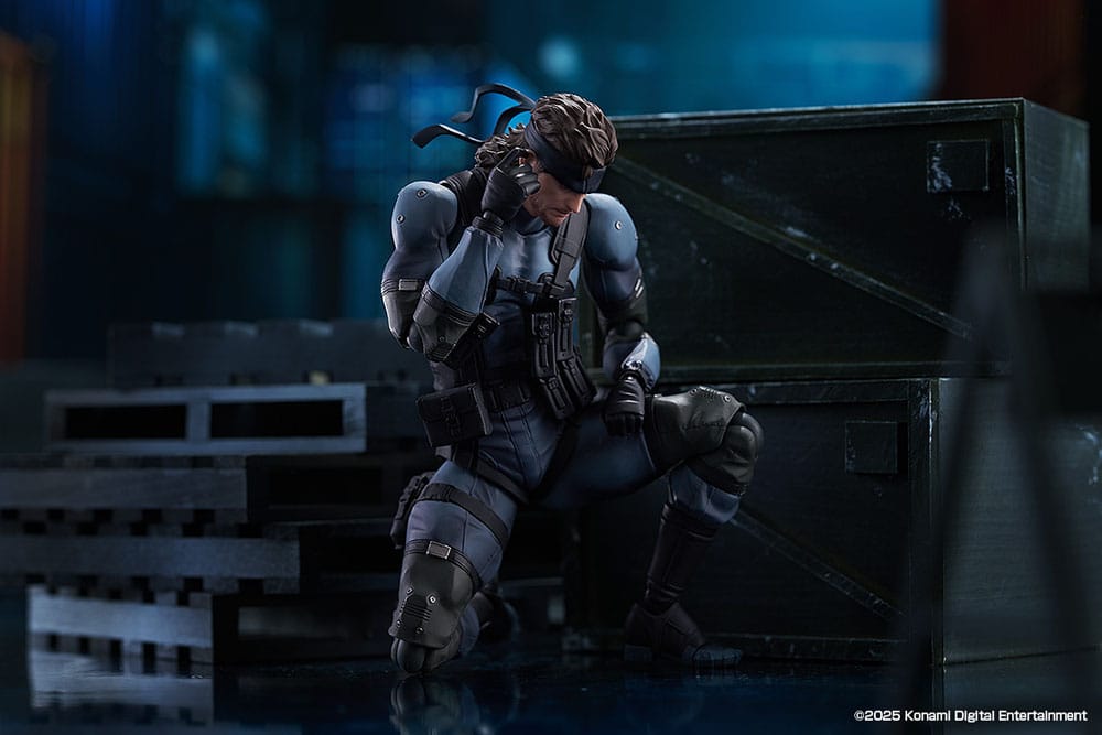 Metal Gear Solid - 2: Sons of Liberty Figma Actionfigur Solid Snake MGS2 Ver. Updated Edition Figur – Bild 3