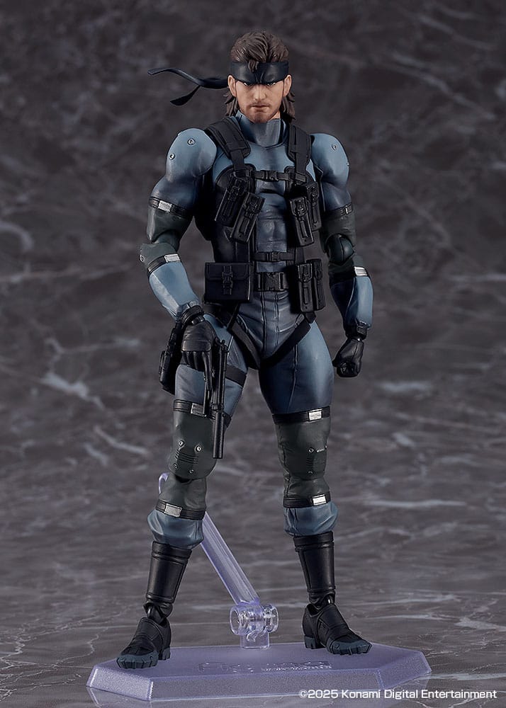 Metal Gear Solid - 2: Sons of Liberty Figma Actionfigur Solid Snake MGS2 Ver. Updated Edition Figur – Bild 8