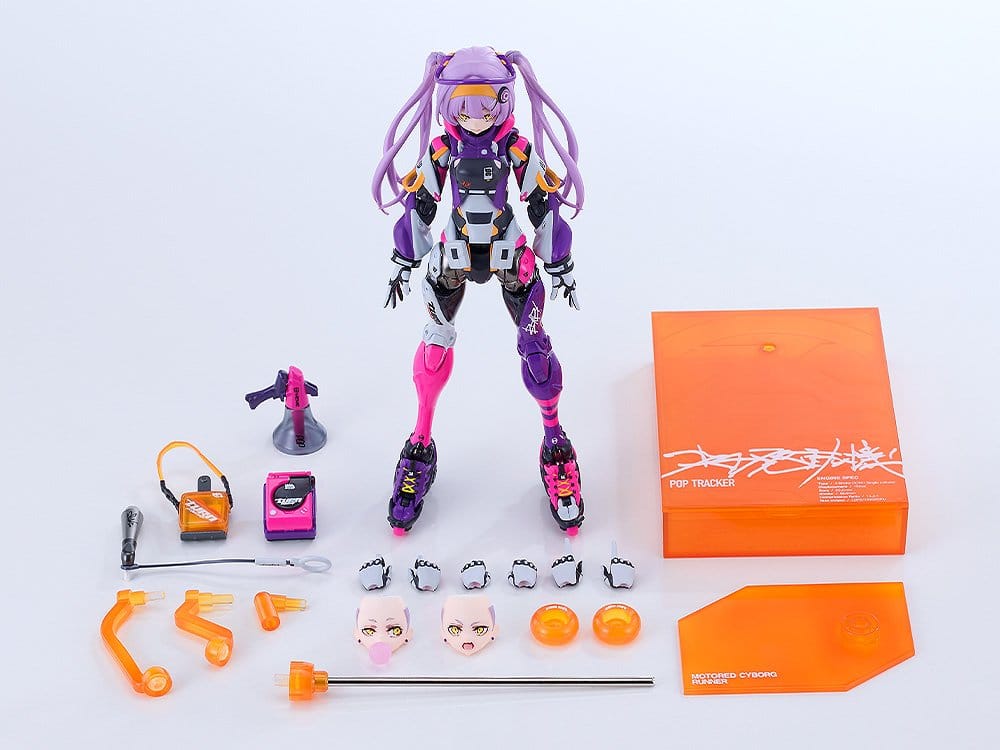 Shojo-Hatsudoki - Motored Cyborg Runner Actionfigur SSX-155c Pop Tracker Figur – Bild 12