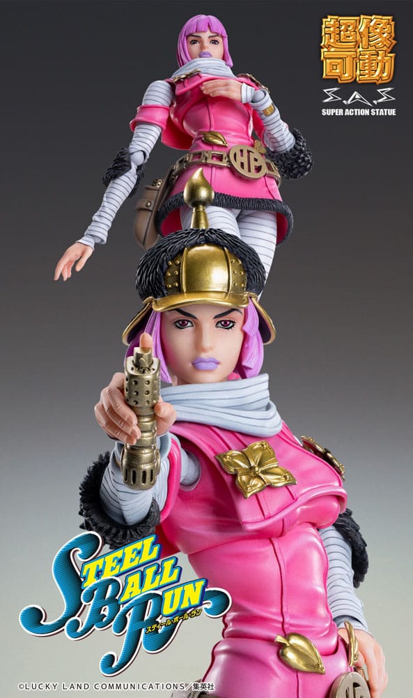 JoJo's Bizarre Adventure - Part 7: Steel Ball Run Super Action Actionfigur Chozokado (Hot Pants) Figur – Bild 10