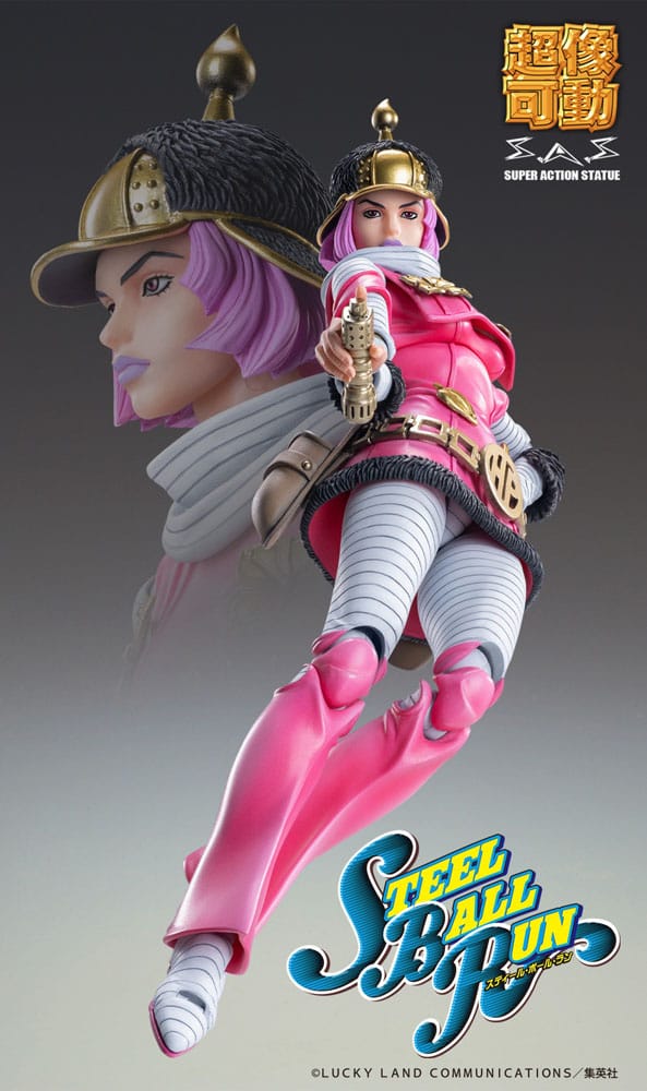 JoJo's Bizarre Adventure - Part 7: Steel Ball Run Super Action Actionfigur Chozokado (Hot Pants) Figur – Bild 12