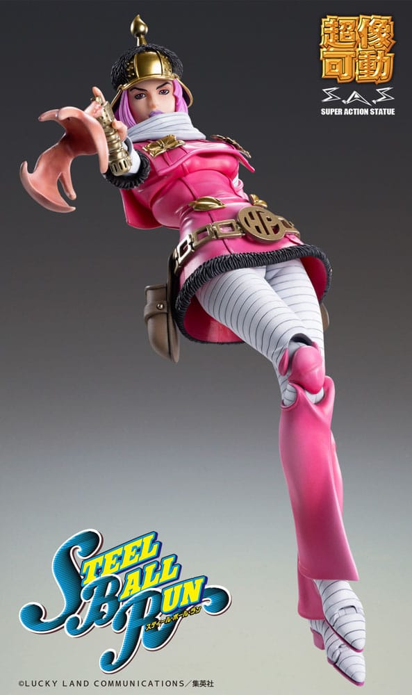 JoJo's Bizarre Adventure - Part 7: Steel Ball Run Super Action Actionfigur Chozokado (Hot Pants) Figur – Bild 7