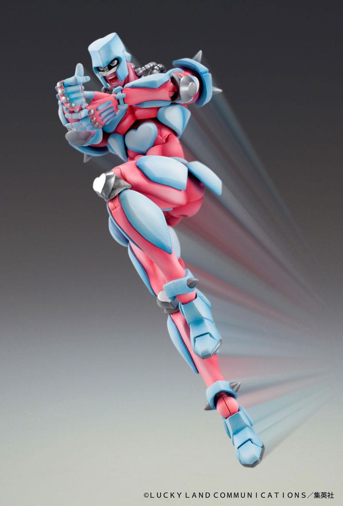 JoJo's Bizarre Adventure - Diamond Is Unbreakable Super Action Actionfigur Chozokado (Crazy Diamond) Figur – Bild 2