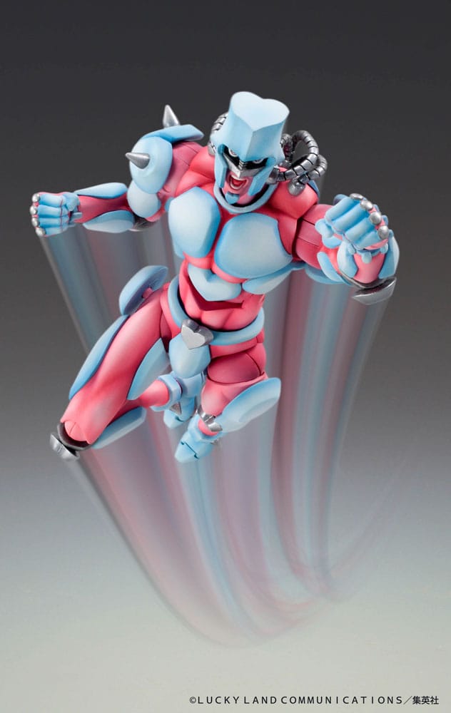 JoJo's Bizarre Adventure - Diamond Is Unbreakable Super Action Actionfigur Chozokado (Crazy Diamond) Figur – Bild 3