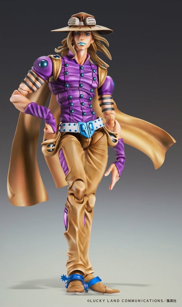 JoJo's Bizarre Adventure - Part 7: Steel Ball Run Super Action Actionfigur Chozokado Gyro Zeppeli Ver.1.5 Figur – Bild 2