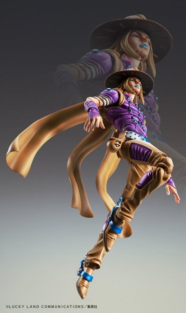 JoJo's Bizarre Adventure - Part 7: Steel Ball Run Super Action Actionfigur Chozokado Gyro Zeppeli Ver.1.5 Figur – Bild 7