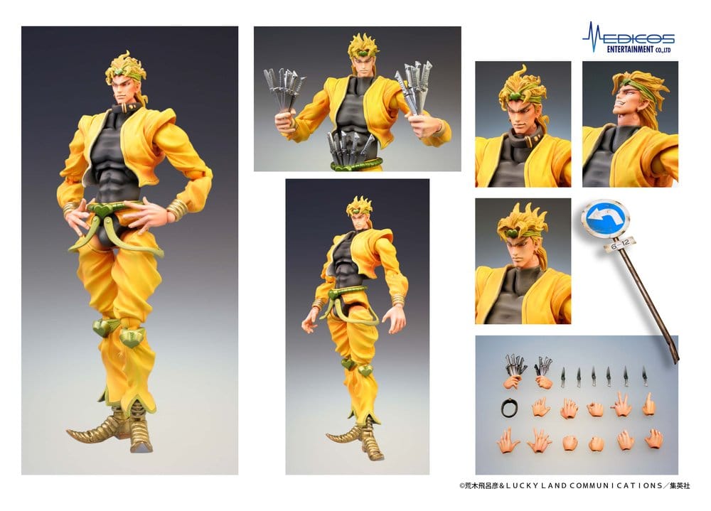 JoJo's Bizarre Adventure - Stardust Crusaders Chozokado Actionfigur DIO Figur – Bild 4