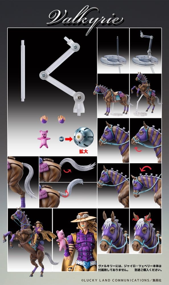 JoJo's Bizarre Adventure - Steel Ball Run Chozokado Actionfigur Vakyrie Figur – Bild 13