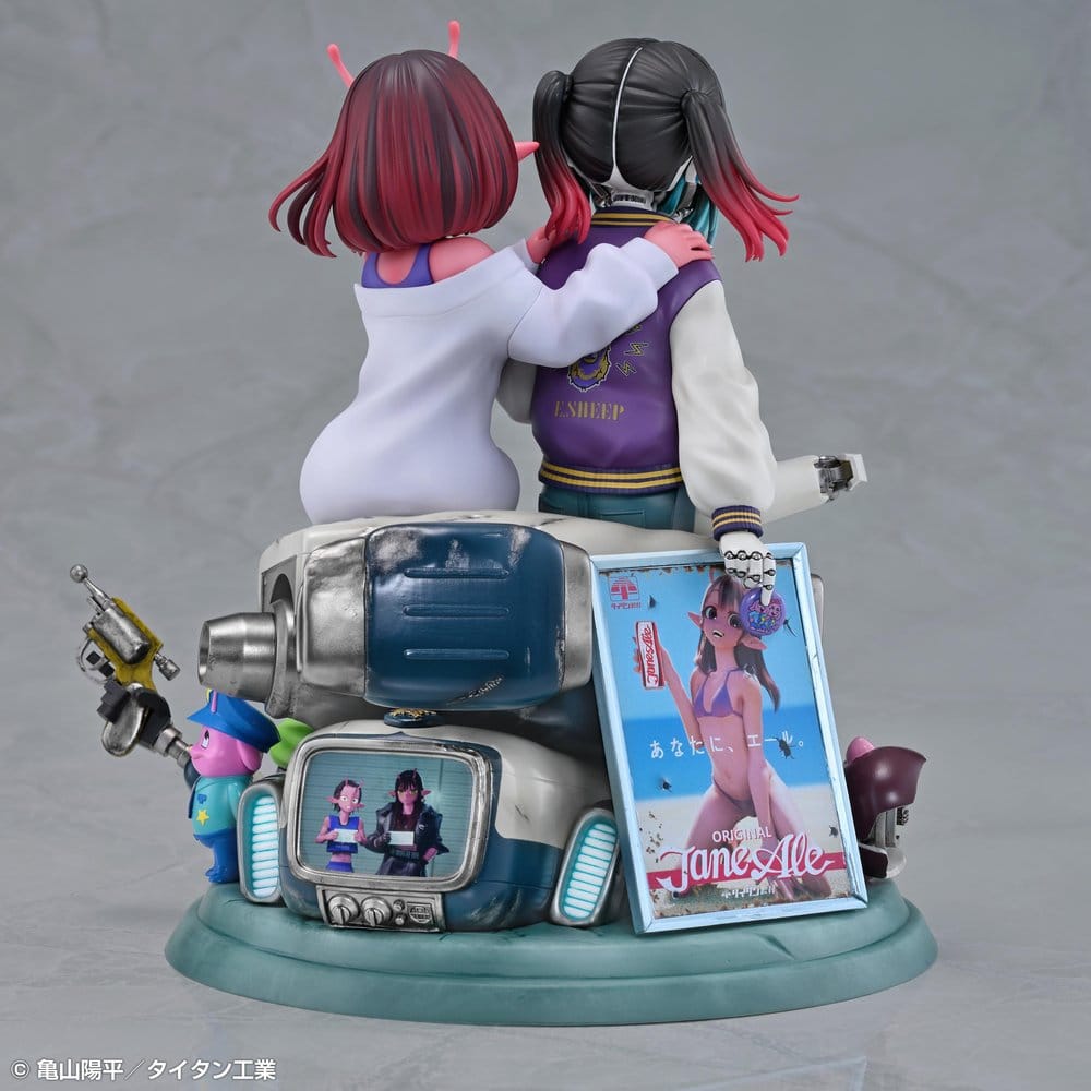 Milky Subway The Galactic Limited Express - PVC Figuren 2er-Pack Chiharu & Makina Figur – Bild 10