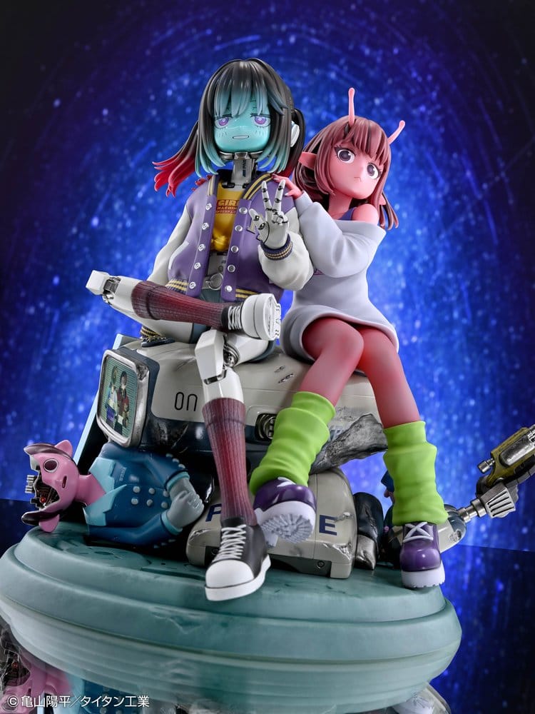 Milky Subway The Galactic Limited Express - PVC Figuren 2er-Pack Chiharu & Makina Figur – Bild 3