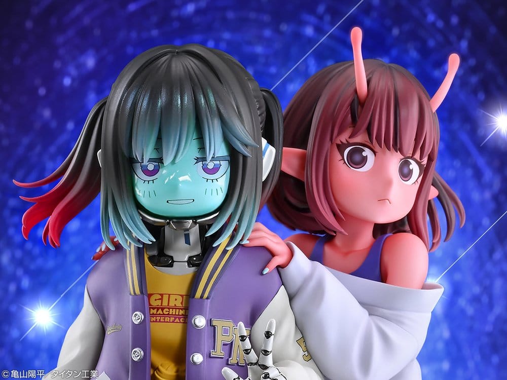 Milky Subway The Galactic Limited Express - PVC Figuren 2er-Pack Chiharu & Makina Figur – Bild 4