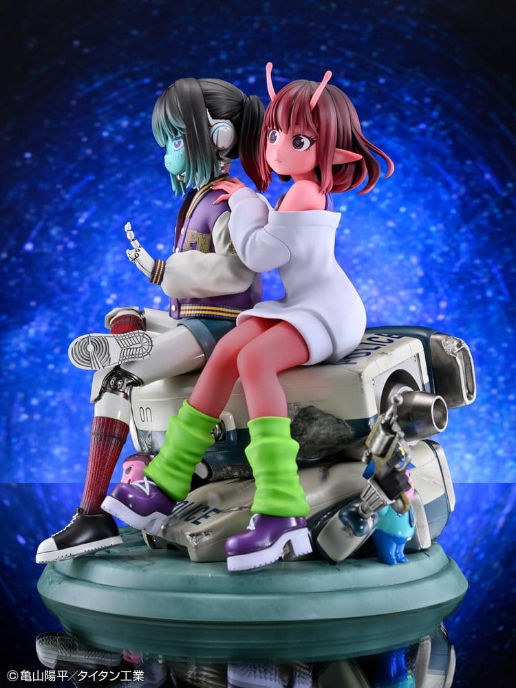 Milky Subway The Galactic Limited Express - PVC Figuren 2er-Pack Chiharu & Makina Figur – Bild 5