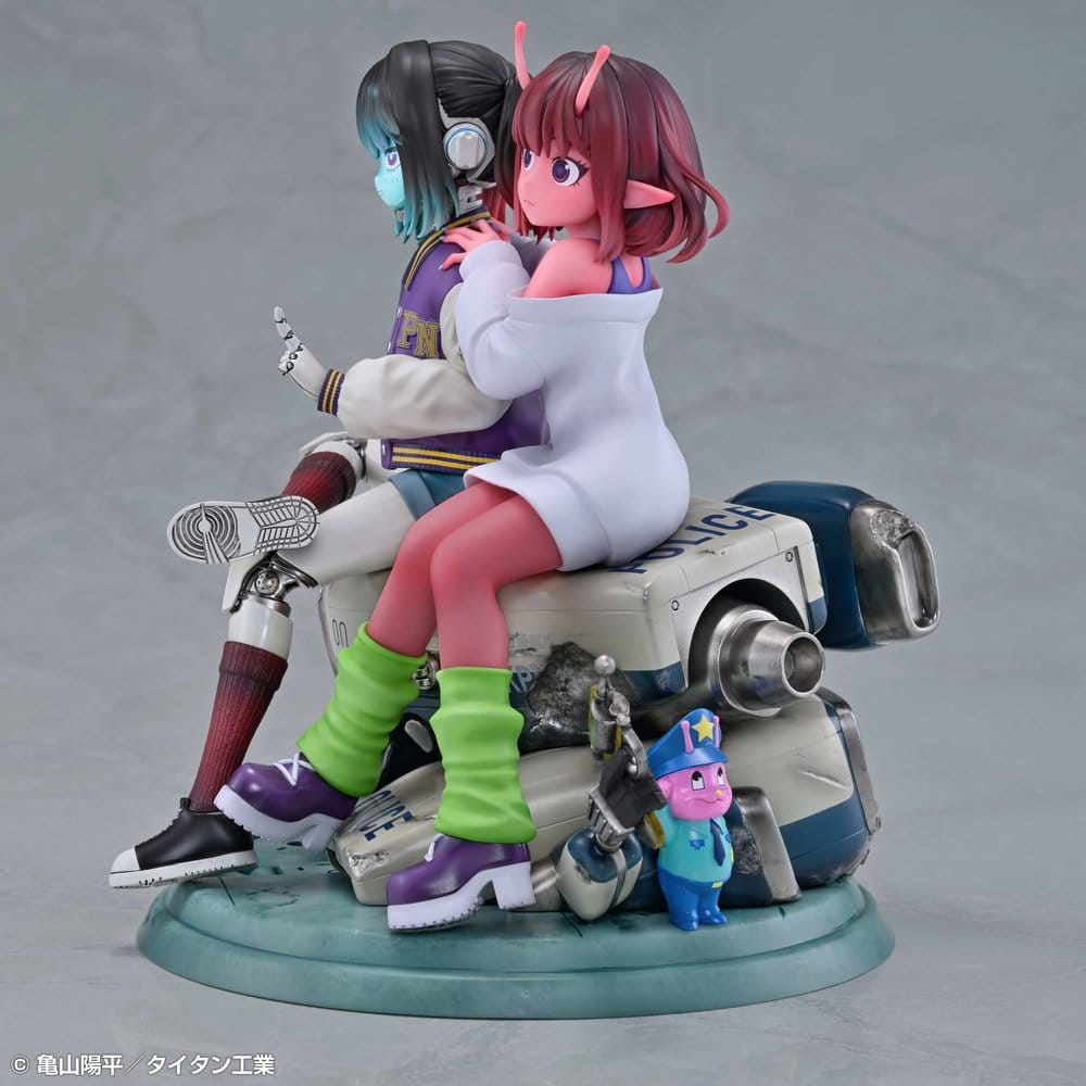 Milky Subway The Galactic Limited Express - PVC Figuren 2er-Pack Chiharu & Makina Figur – Bild 7