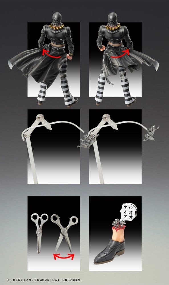 JoJo's Bizarre Adventure - Golden Wind Actionfigur Risotto Nero Figur – Bild 11