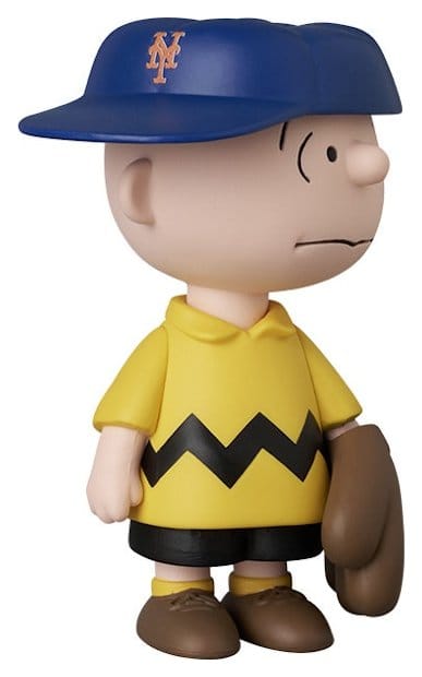 Peanuts - MLB × Peanuts UDF PVC Figur New York Mets Charlie Brown – Bild 2