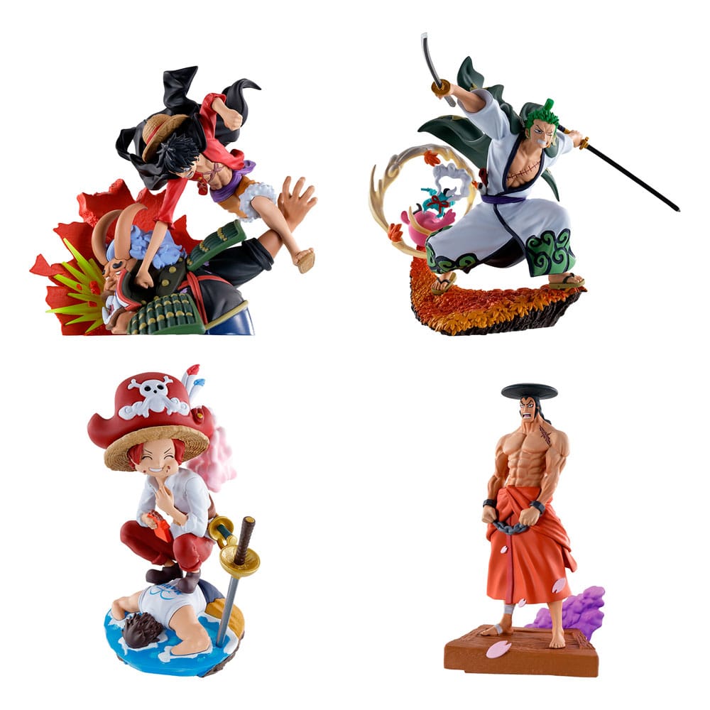 One Piece - Logbox Re Birth Wano Kuni Vol. 1 Set - Petitrama PVC Mini- – Bild 1