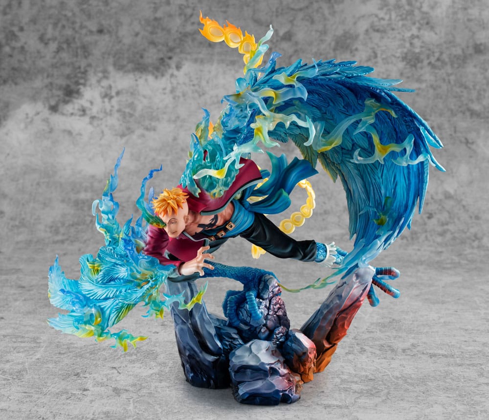 One Piece - Marco the Phoenix Leader of 1st group of Whitebeard Pirates - P.O.P MAS Maximum – Bild 13