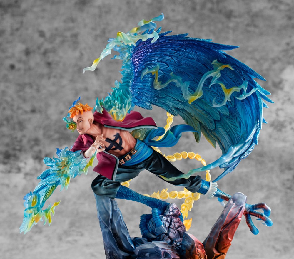 One Piece - Marco the Phoenix Leader of 1st group of Whitebeard Pirates - P.O.P MAS Maximum – Bild 5